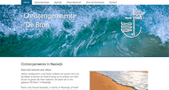 Desktop Screenshot of christengemeente-debron.nl